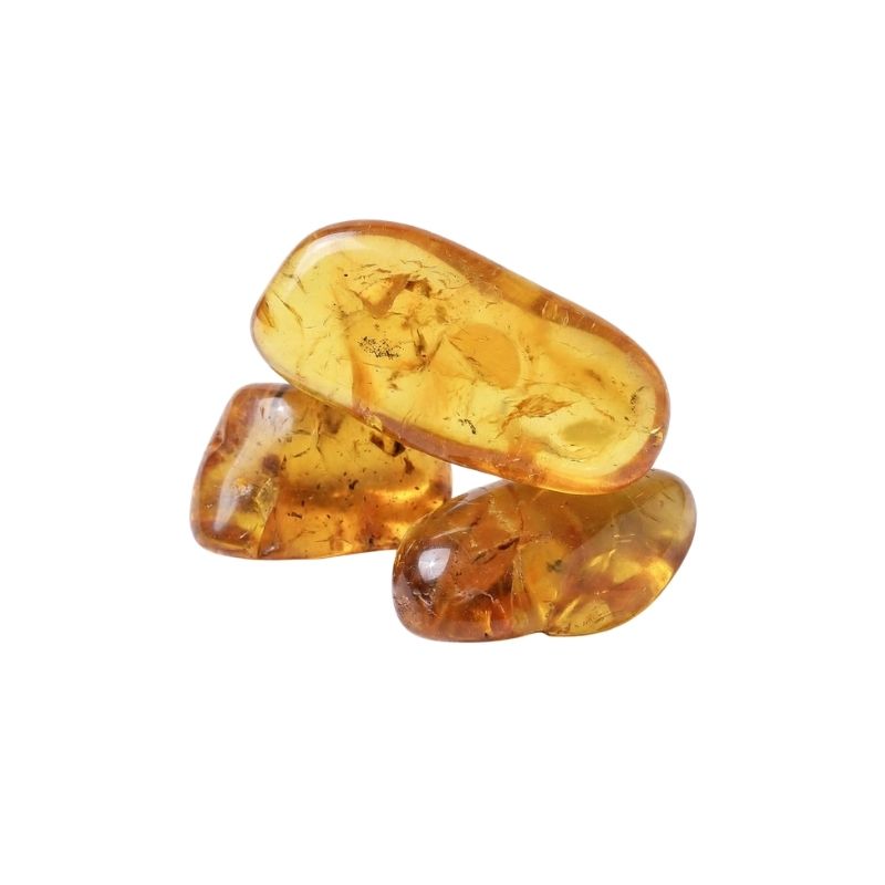 AMBRE - Pierre de lithothérapie, vertus et propriétés Image
