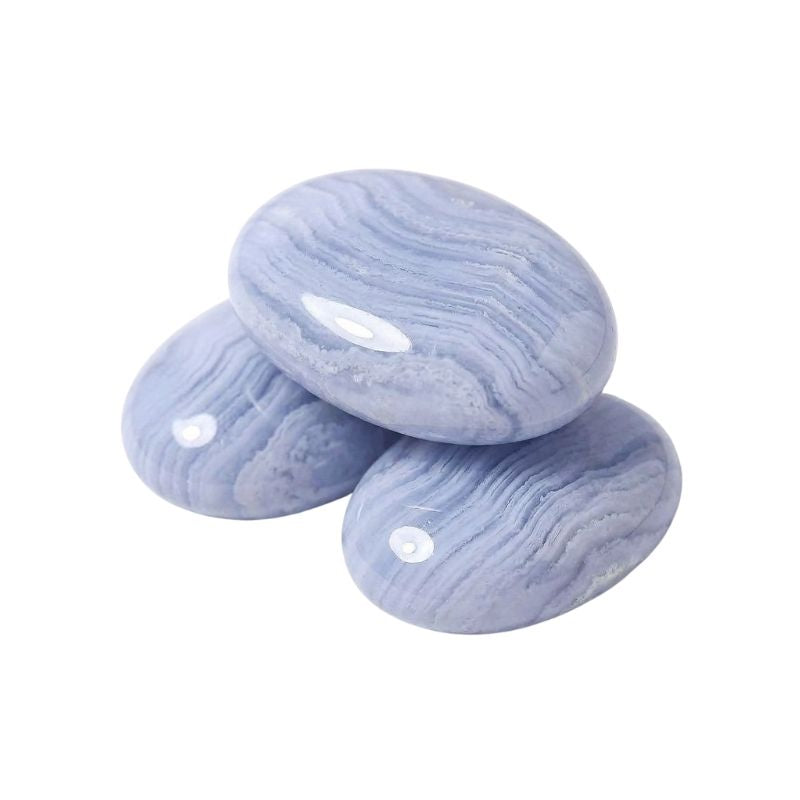 Calcedoine Bleue : Quelles sont ses vertus, propriétés et signification en lithothérapie ? Image