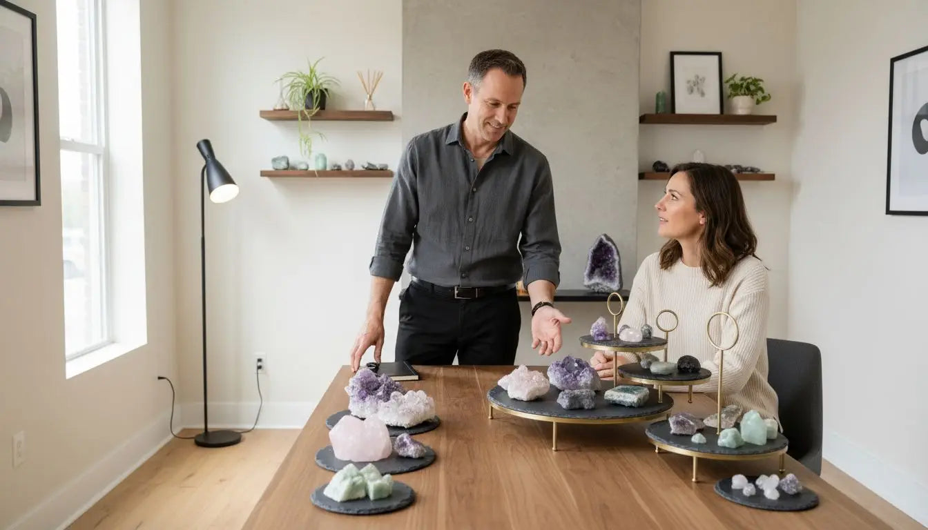 consultation lithothérapie moderne Image