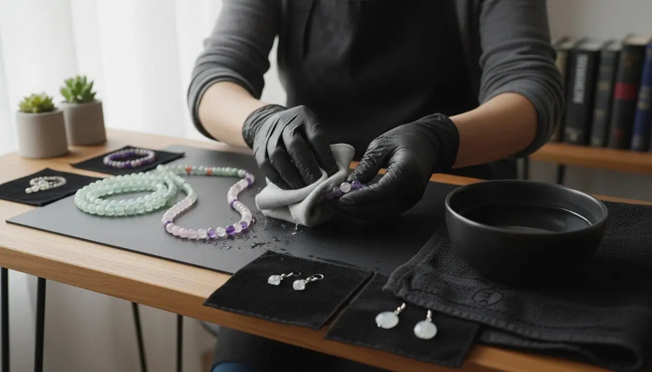 nettoyage bijoux lithothérapie