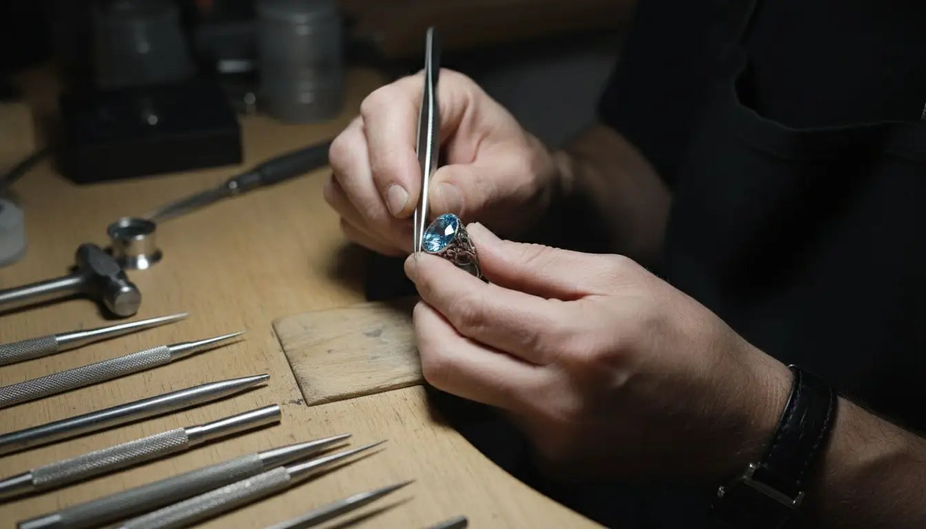 assemblage bijou pierre naturelle