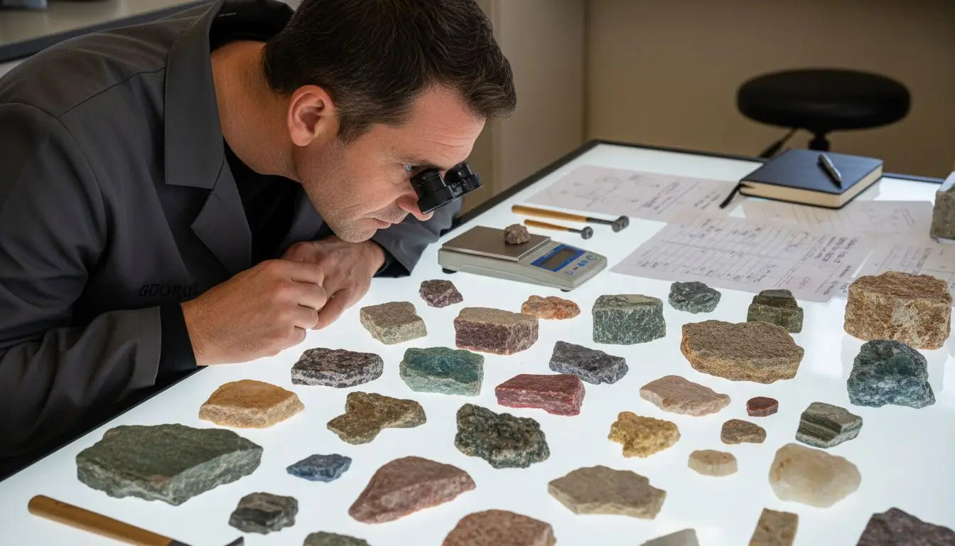 analyse minéralogique pierre