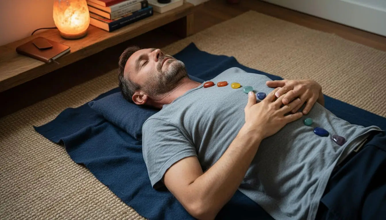 Harmonisation des chakras par l’énergie, le chant Om et les pierres naturelles