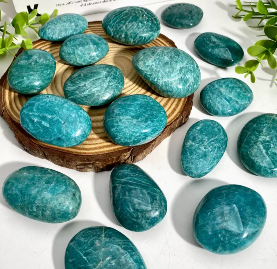 Amazonite Pierre roulée - Pierre naturelle