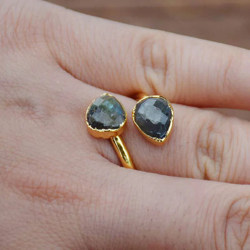 Bague Labradorite ’Intuition’ - Pierre naturelle