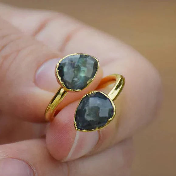 Bague Labradorite ’Intuition’ - Pierre naturelle