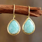 Boucle d’oreille Amazonite ’Harmonie’ - Boucles d’oreilles