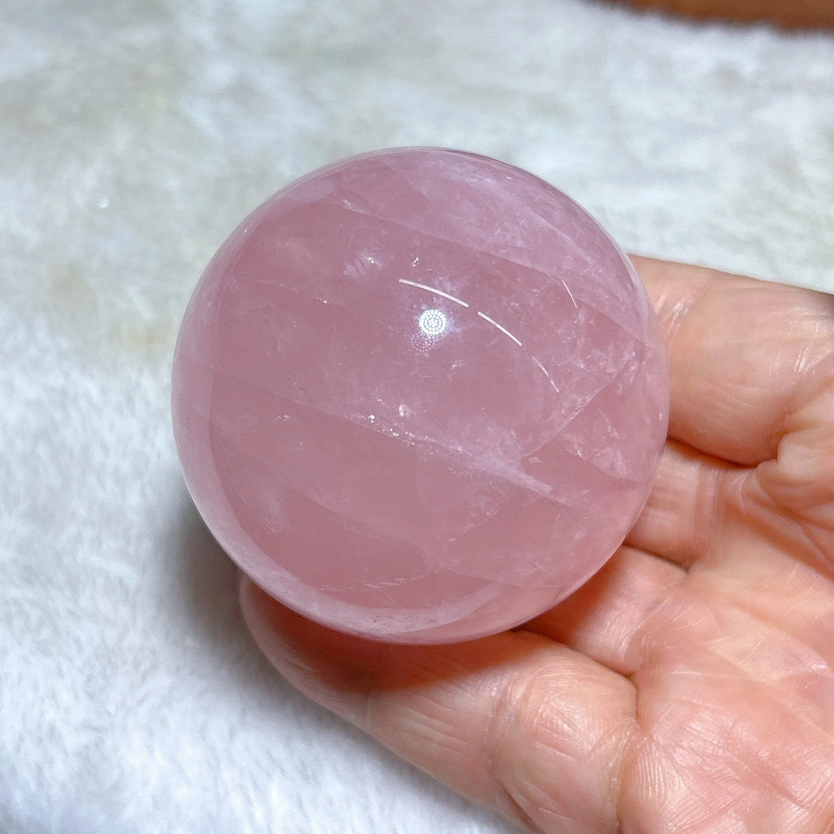Boule Quartz Rose - Pierres naturelles