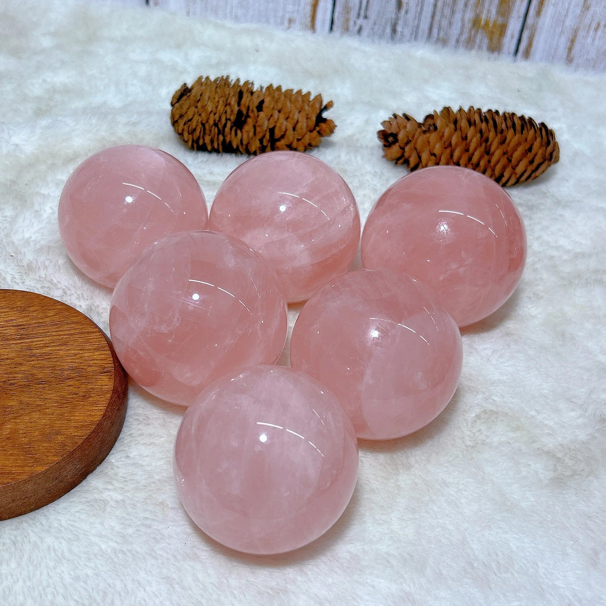 Boule Quartz Rose - Pierres naturelles