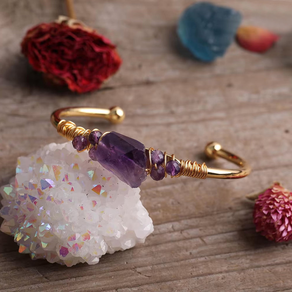 Bracelet Améthyste ’Clarté’ - Bracelets