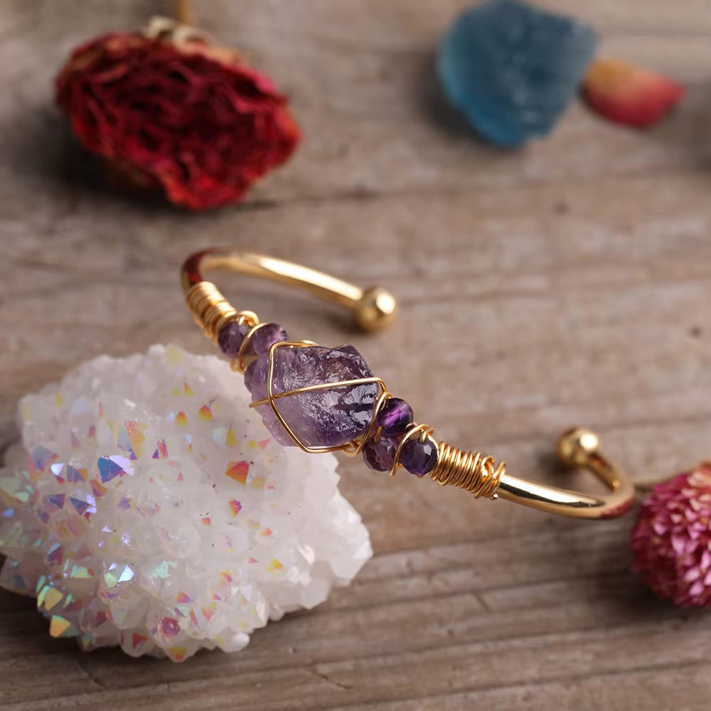 Bracelet Améthyste ’Clarté’ - Bracelets