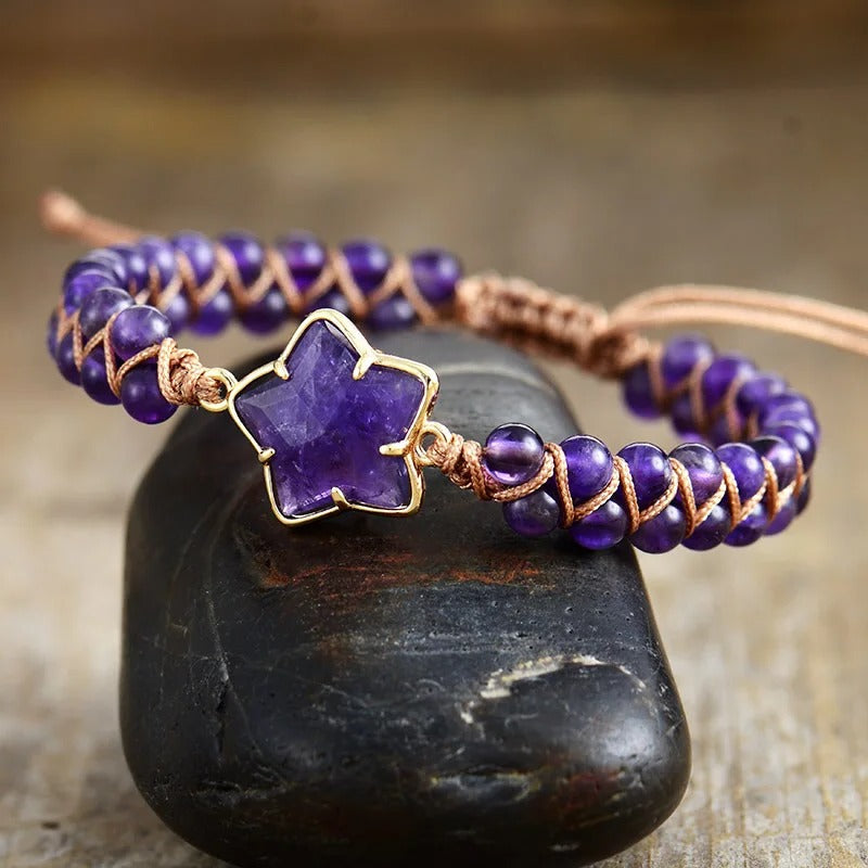 Bracelet Améthsyte ’Mystique’ - Bracelets