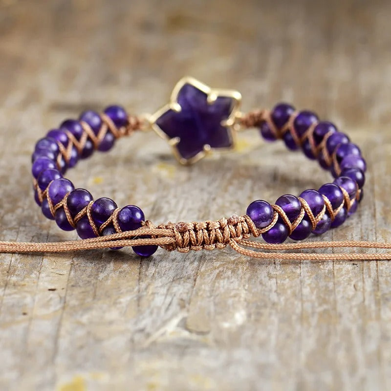 Bracelet Améthsyte ’Mystique’ - Bracelets
