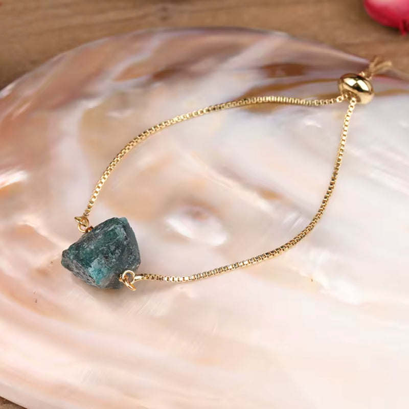 Bracelet Apatite brute - Bracelets