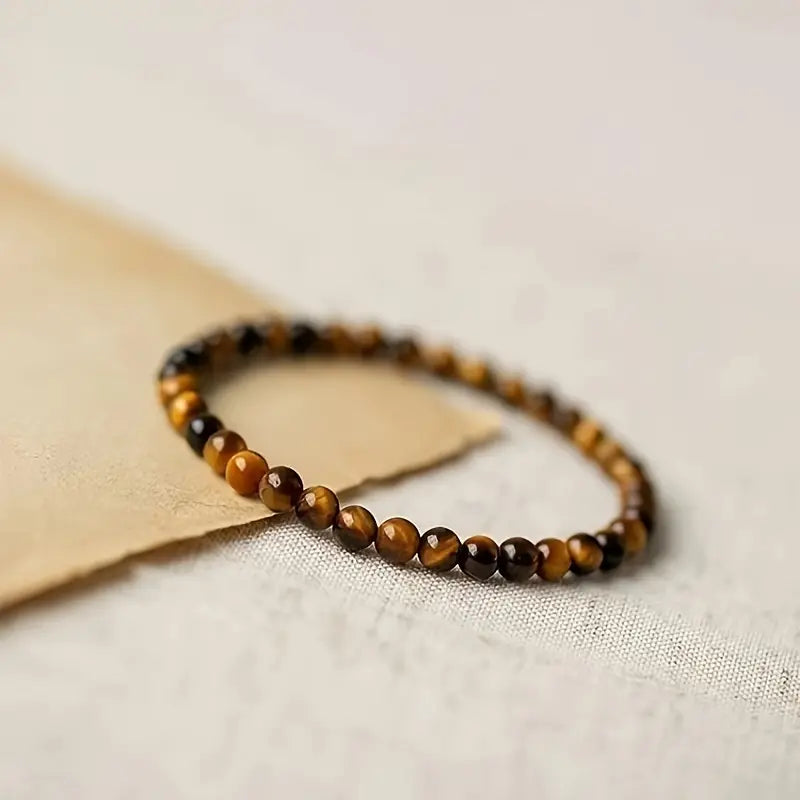 Bracelet Oeil de Tigre - 6mm - Bracelets