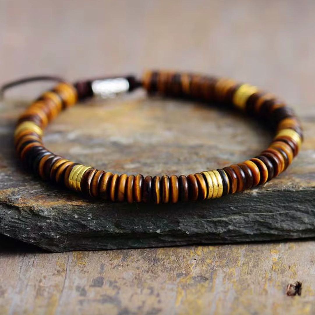 Bracelet Oeil de Tigre Homme - Bracelets