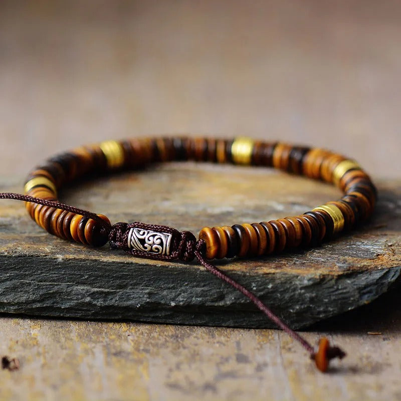 Bracelet Oeil de Tigre Homme - Bracelets