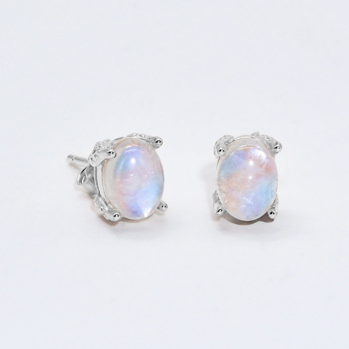 Clous d’oreilles Pierre de Lune - Boucles d’oreilles