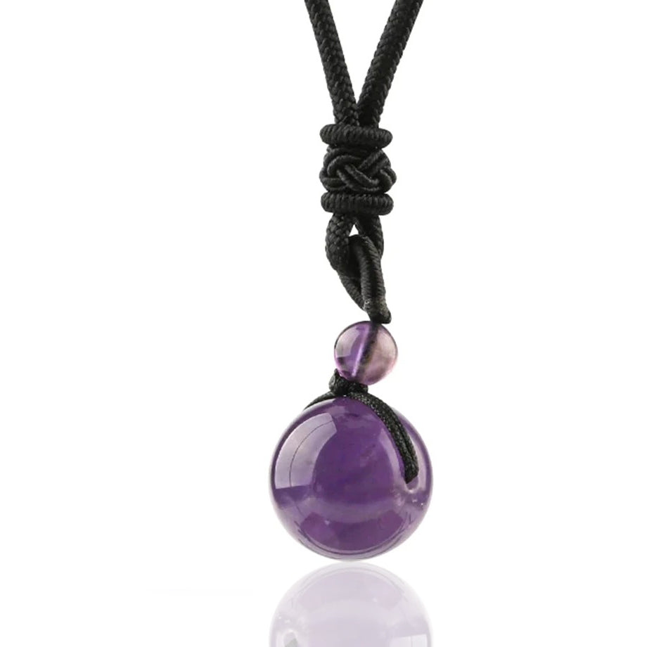 Collier Améthyste ’Perles’ - Colliers