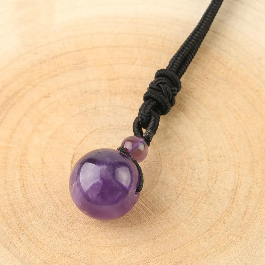 Collier Améthyste ’Perles’ - Colliers