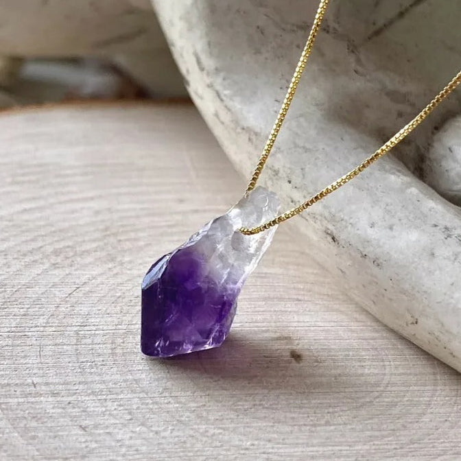 Collier en Améthyste Brute - Colliers