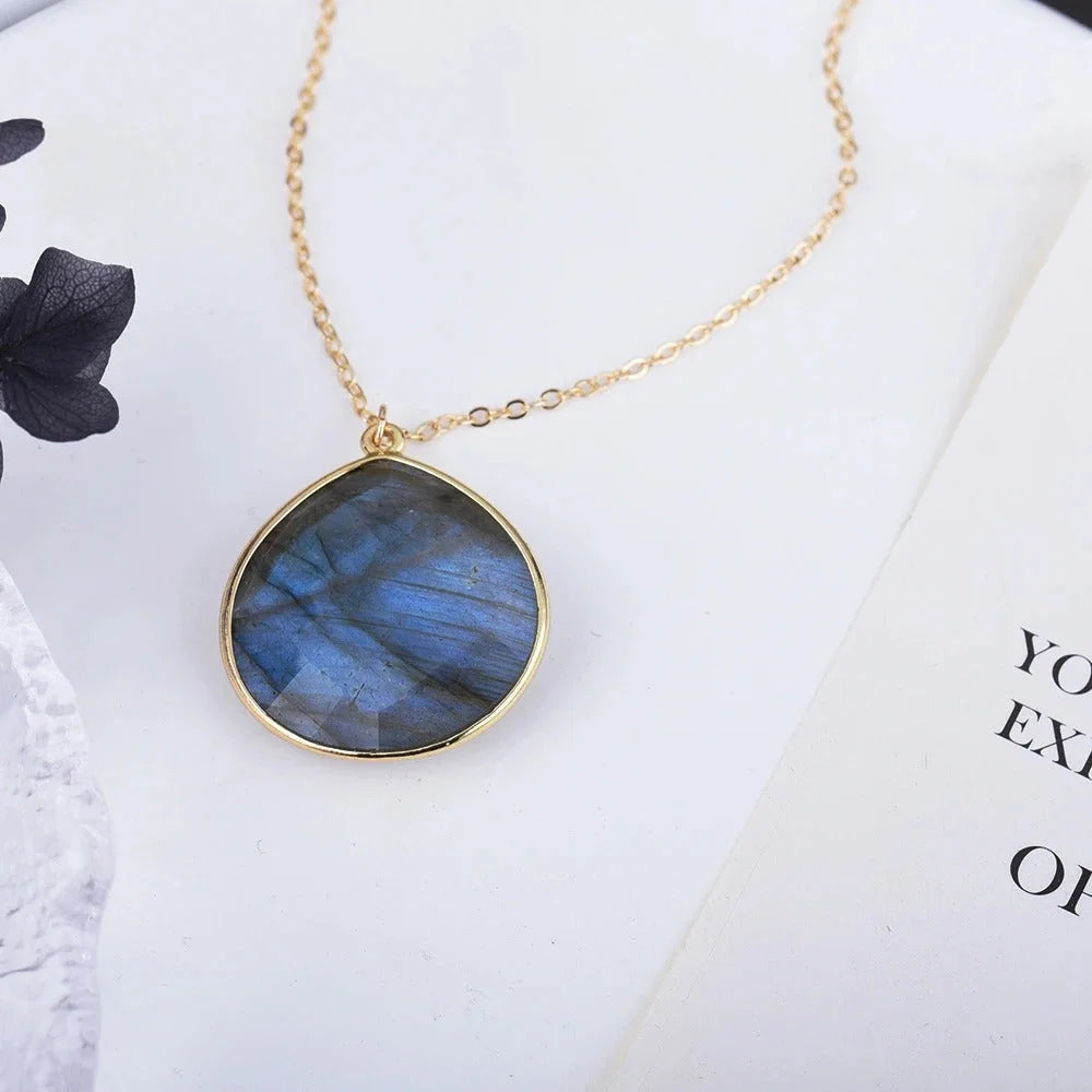 Collier en Labradorite ’Intuition’ - Colliers