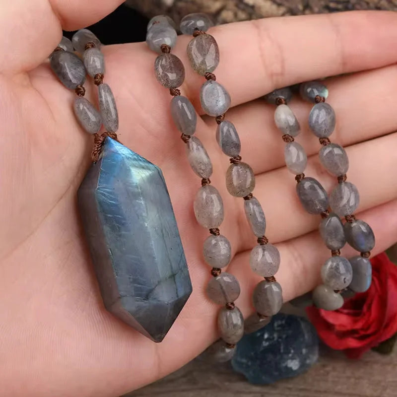 Collier Mala Labradorite ’Protection’ - Colliers