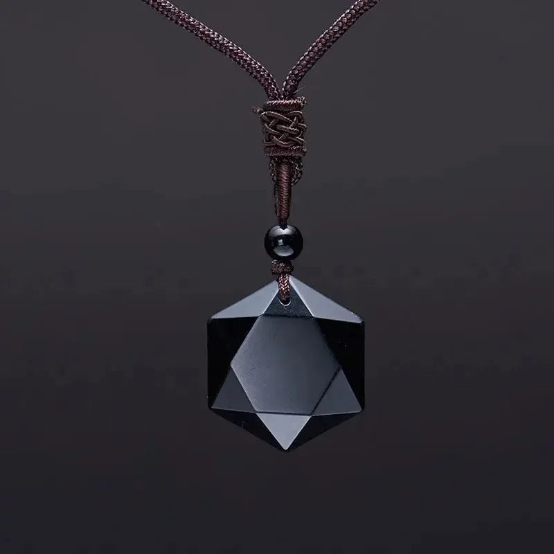 Collier Obsidienne ’Protection’ - Colliers