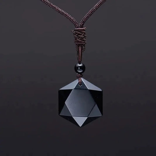 Collier Obsidienne ’Protection’ - Colliers