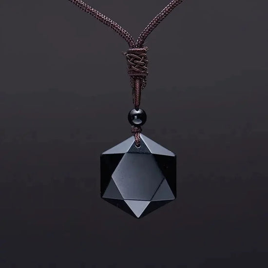 Collier Obsidienne ’Protection’ - Colliers