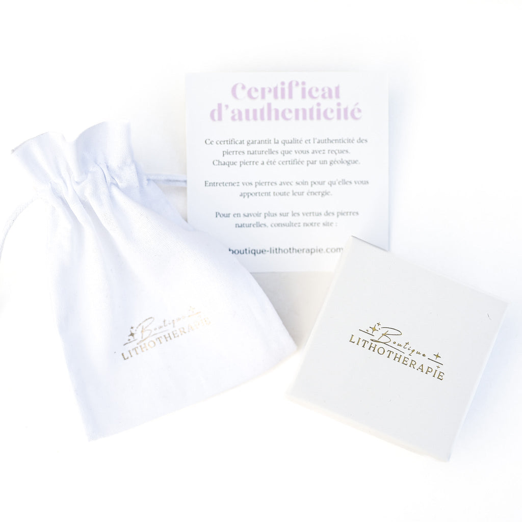 Collier Quartz Rose - diffuseur de parfum - Colliers