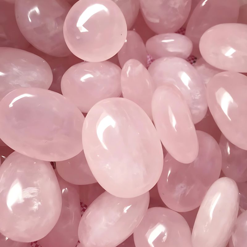 Galet Quartz Rose - 3-4 cm - Pierres naturelles