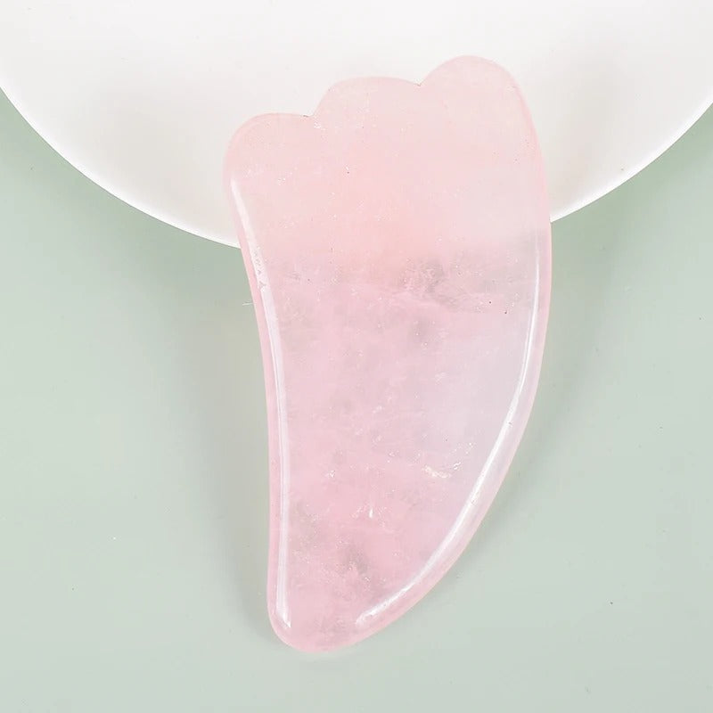Gua Sha Quartz Rose - Bien-être