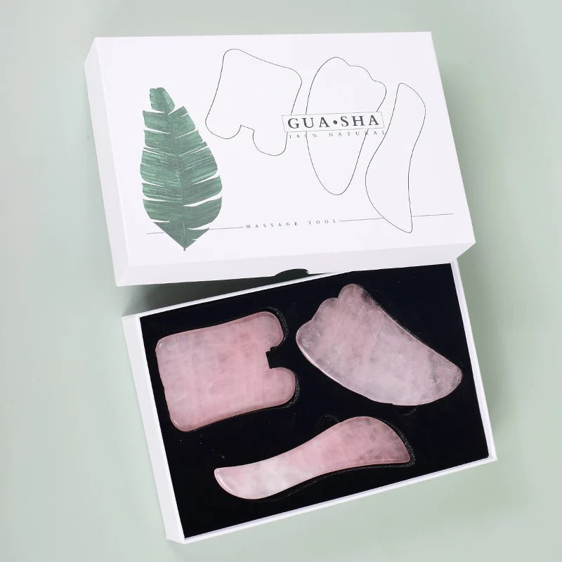 Gua Sha Quartz Rose - Bien-être
