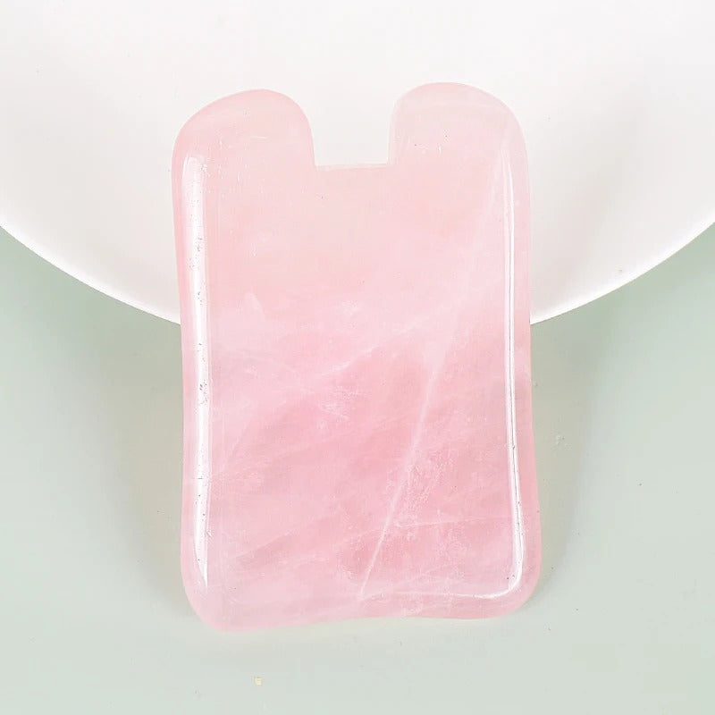 Gua Sha Quartz Rose - Bien-être