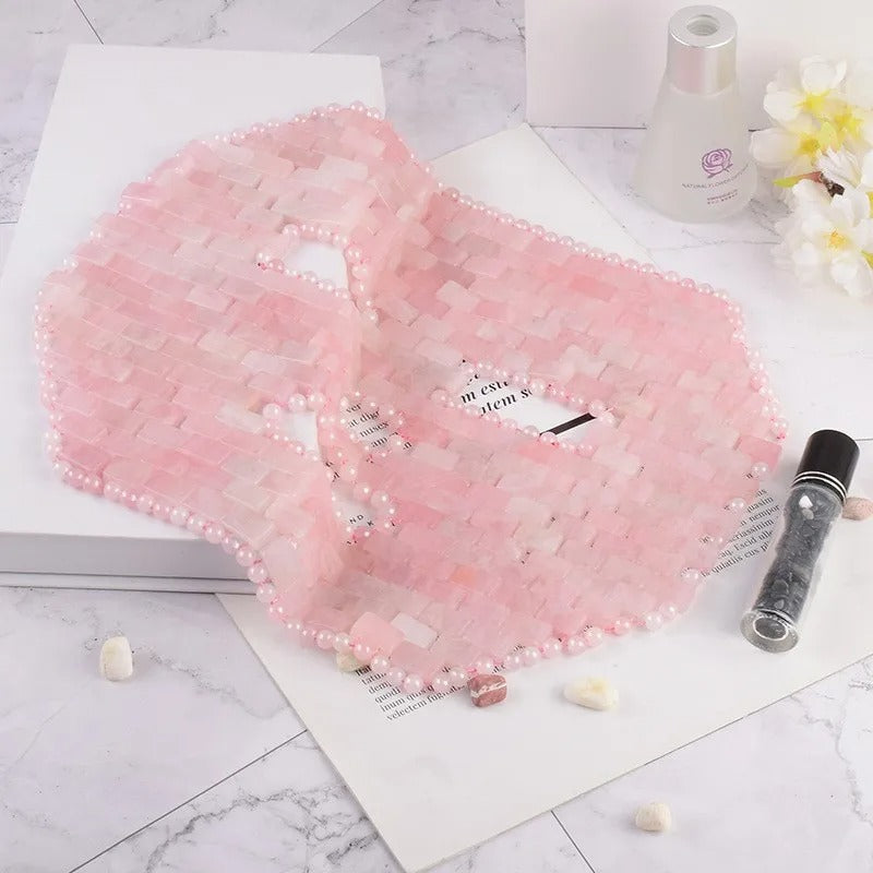 Masque Visage Quartz Rose intégral - Bien-être