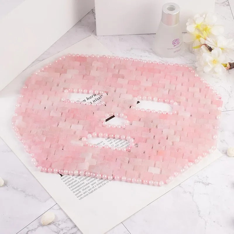 Masque Visage Quartz Rose intégral - Bien-être
