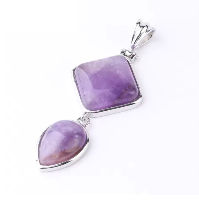 Pendentif Améthyste ’Lumière’ - Pendentifs