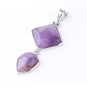 Pendentif Améthyste ’Lumière’ - Pendentifs