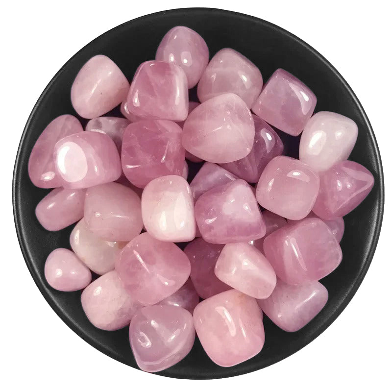 Pierre Roulée Quartz Rose - Pierres naturelles