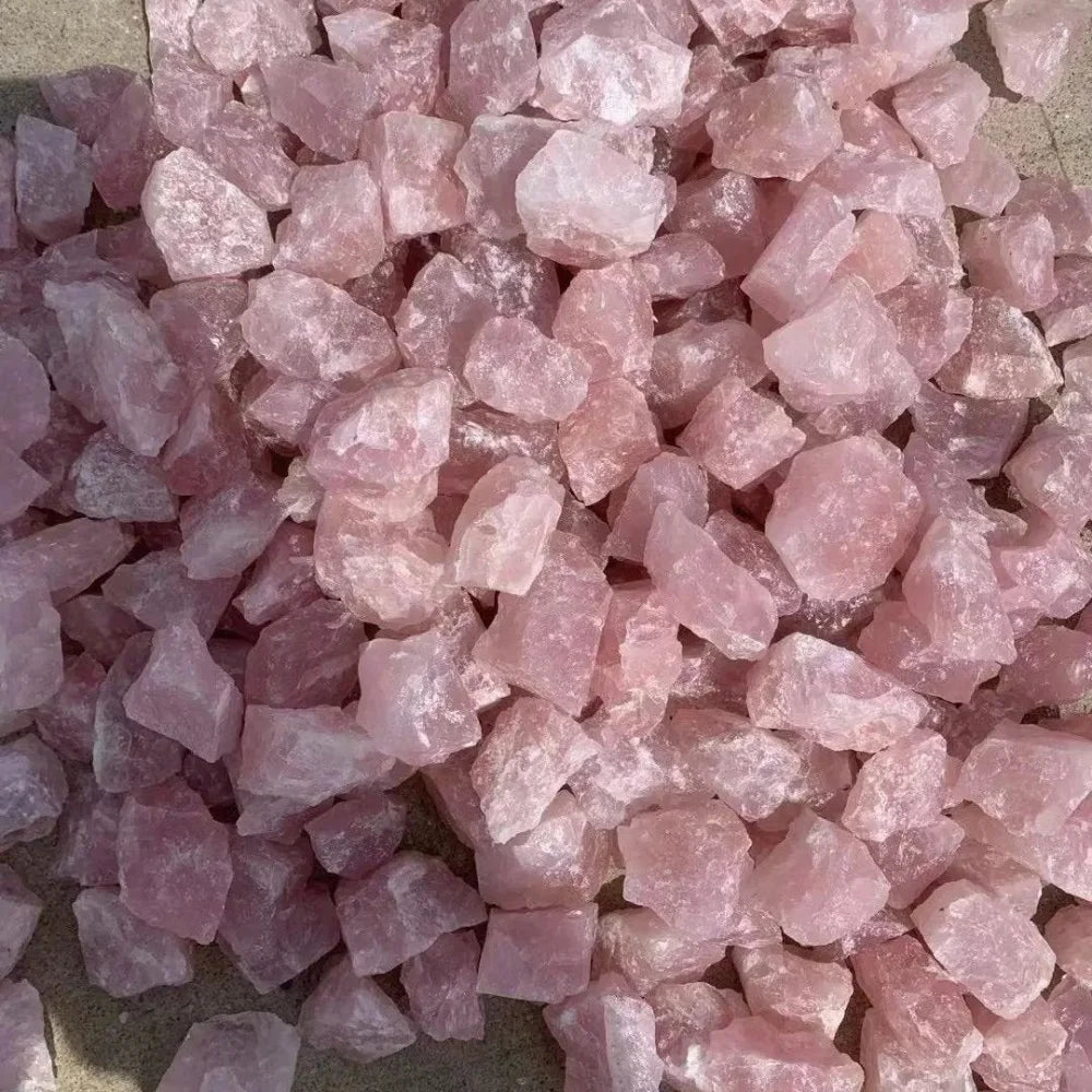 Quartz Rose Brut - Pierres naturelles