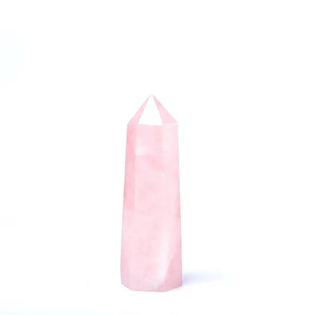 Quartz Rose Pointe - Pierres naturelles