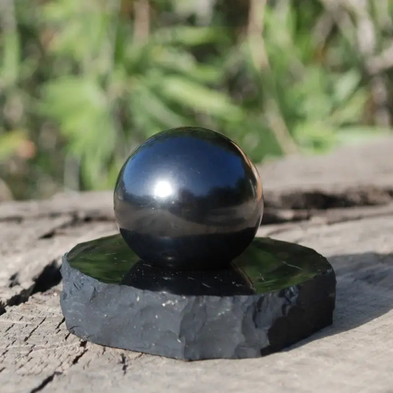 Shungite Sphère ’Anti Onde’ Pierre