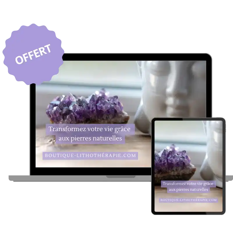 Ensemble de sous-verres en améthyste violette en forme de cluster de cristaux, avec un design moderne et une texture de pierre naturelle. Image